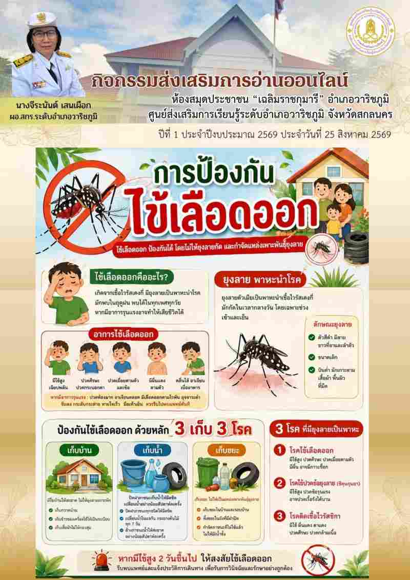 การป้องกันไข้เลือดออก