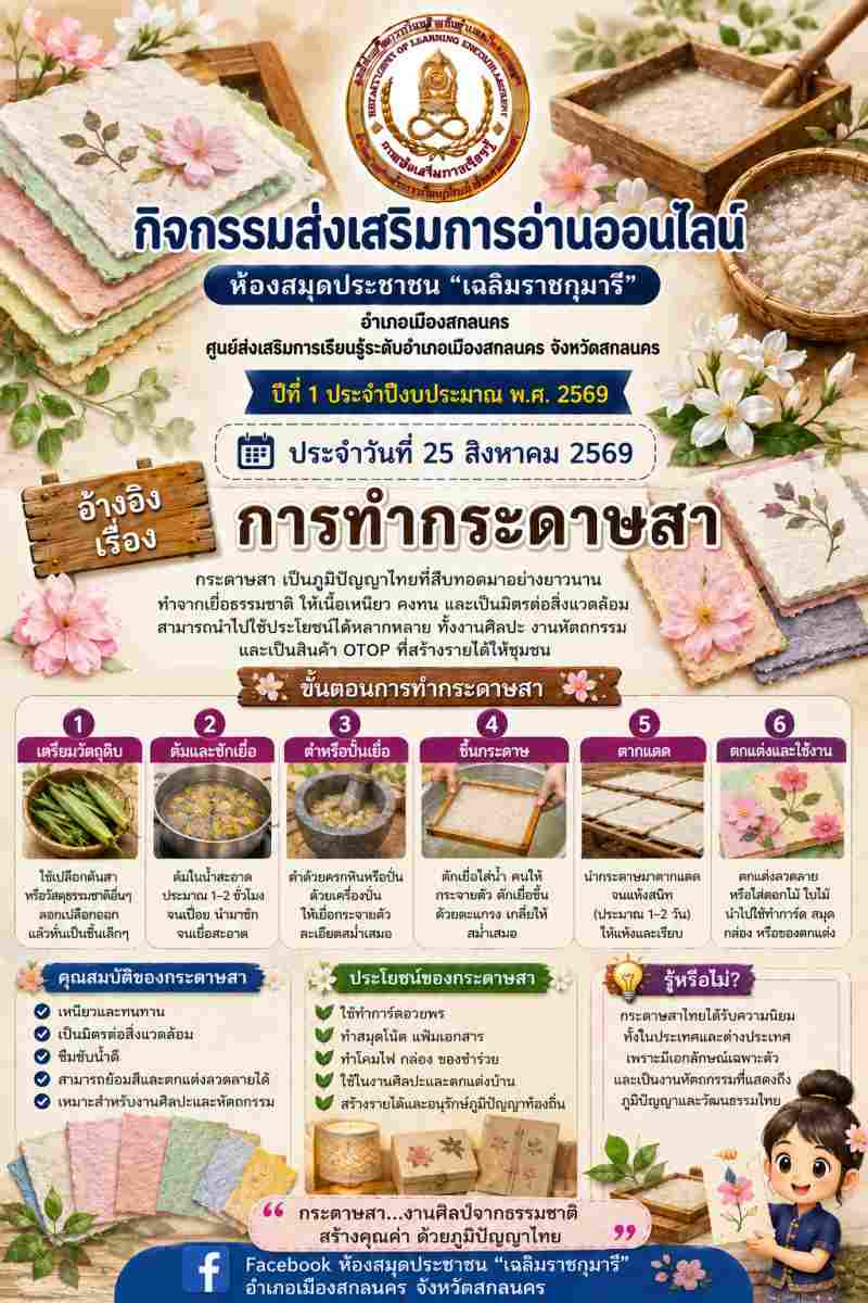 การทำกระดาษสา
