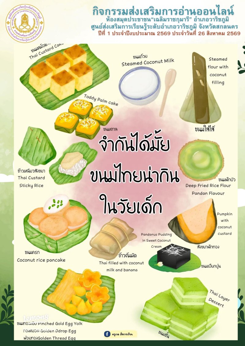 จำกันได้มั้ย ขนมไทยน่ากินในวัยเด็ก