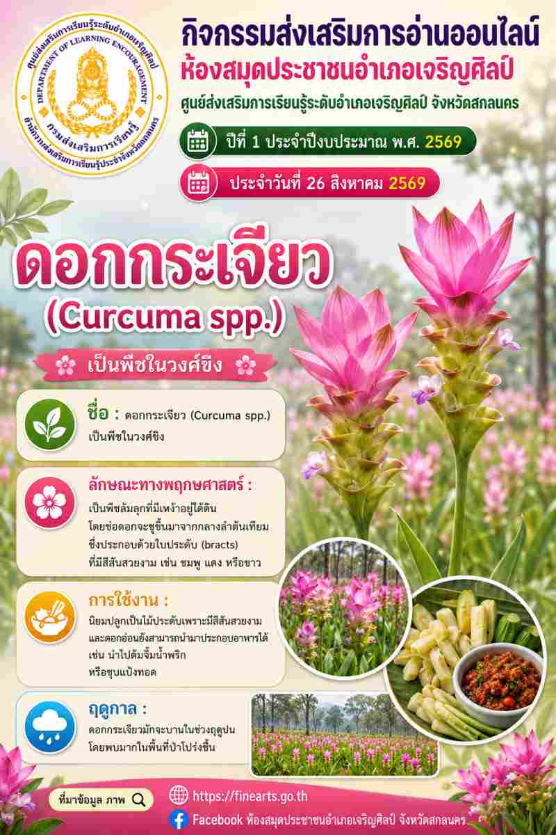 🌸 เสน่ห์แห่งฤดูฝน! ทำความรู้จัก "ดอกกระเจียว" ไม้ประดับและพืชกินได้สุดอร่อย 🌺✨
