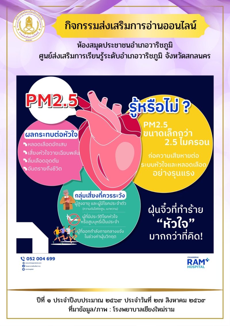PM2.5 รู้หรือไม่