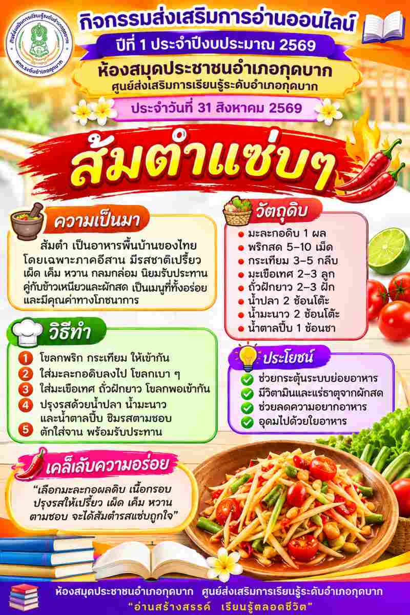 ส้มตำแซ่บๆ