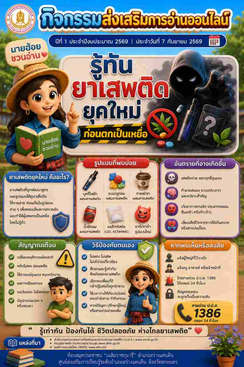 รู้ทันยาเสพติดยุคใหม่