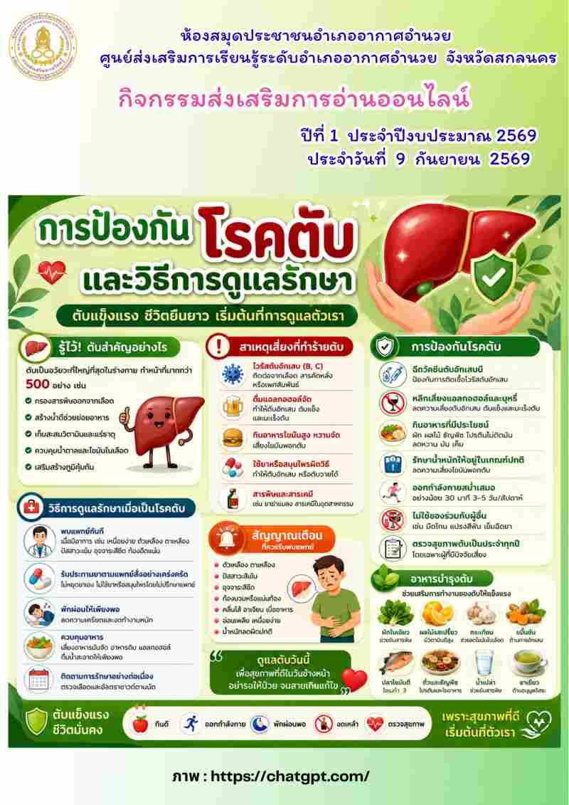 การป้องกันโรคตับและวิธีการรักษา