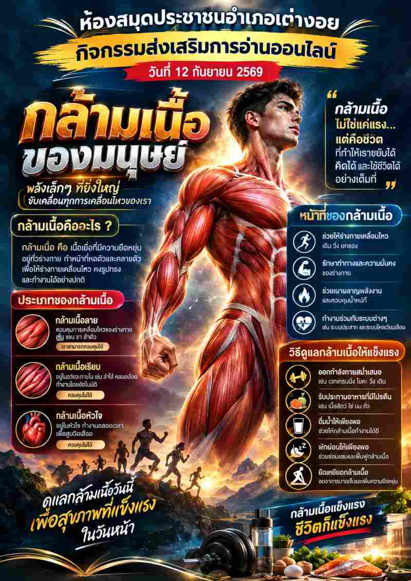 กร้ามเนื้อของมนุษย์