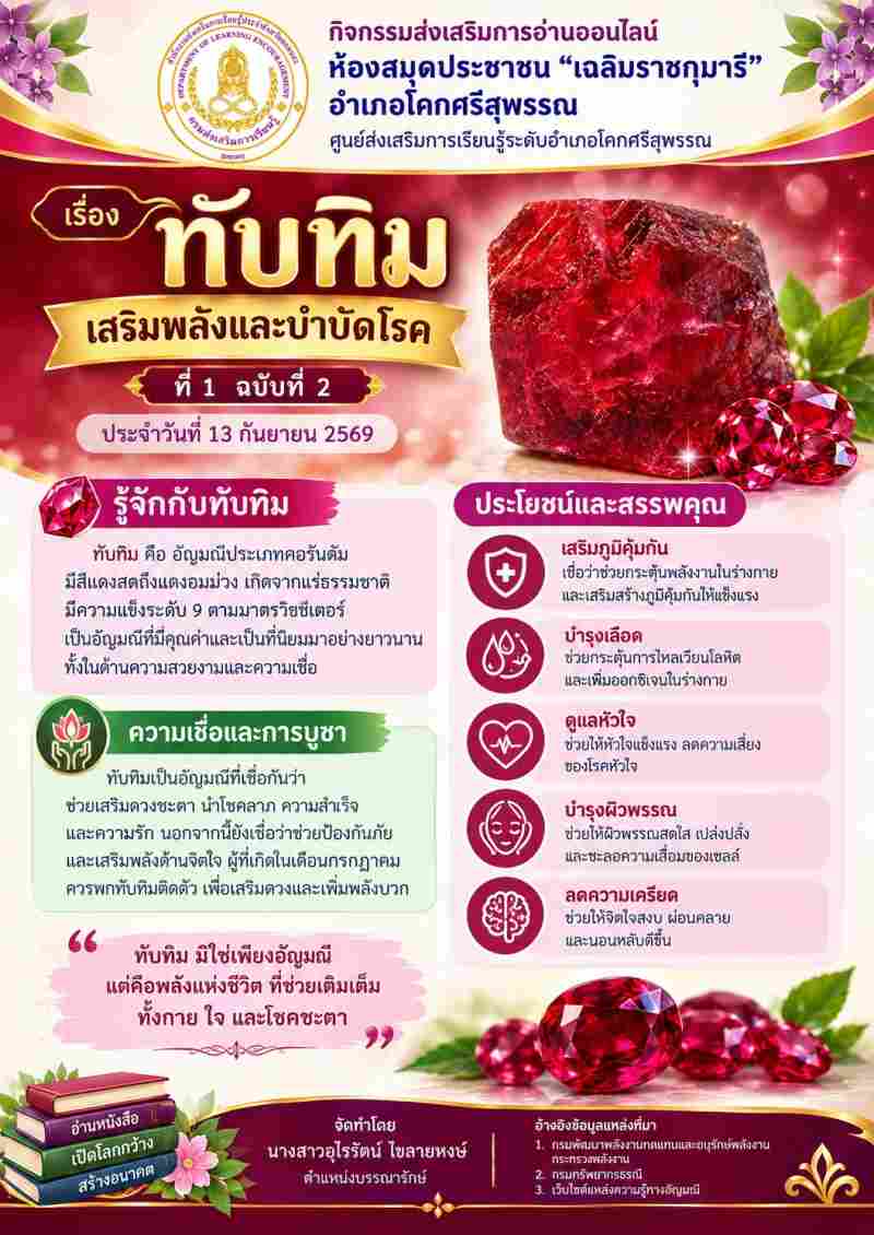 ทับทิม