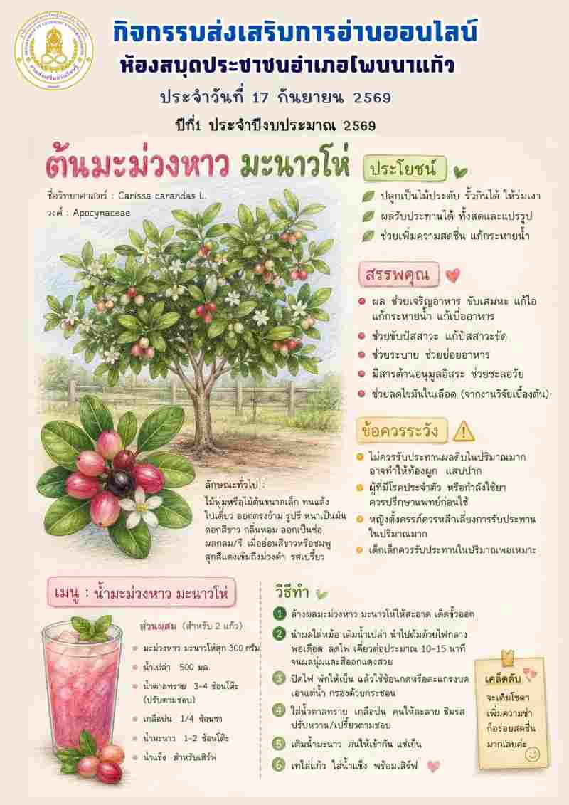 ต้นมะม่วงหาว มะนาวโห่