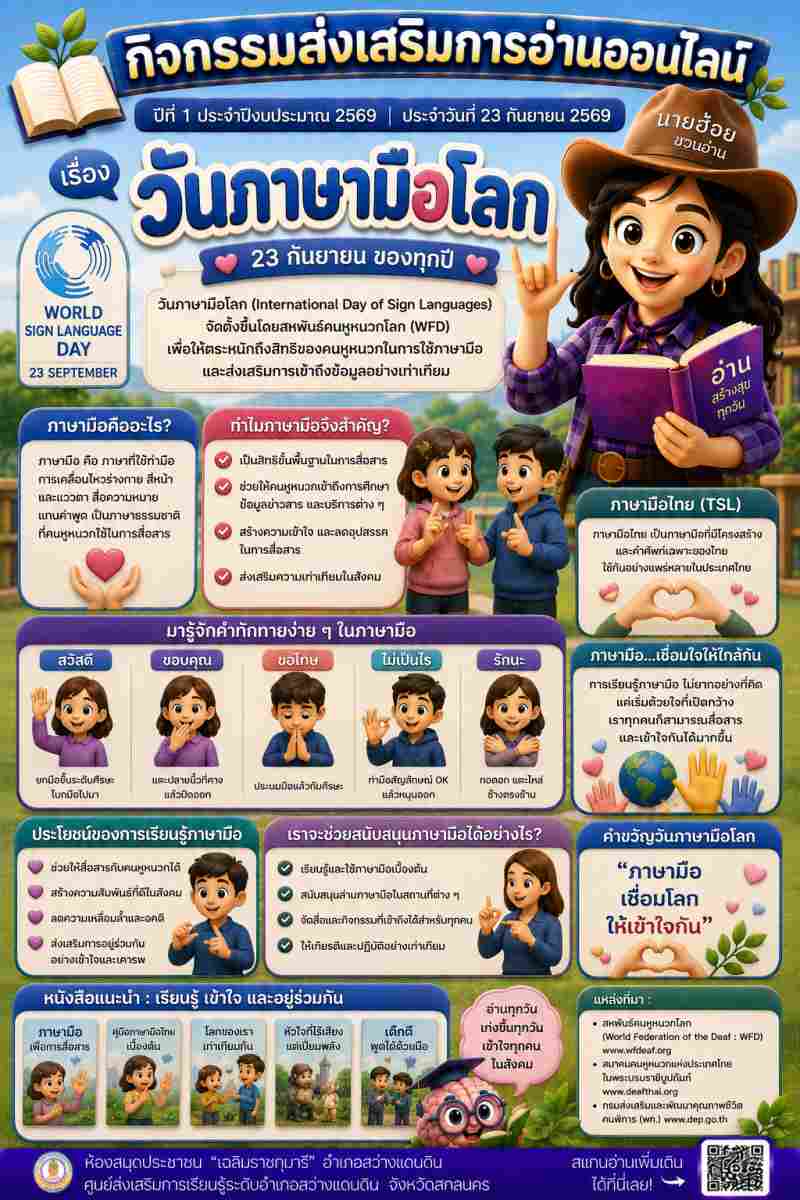 วันภาษามือโลก