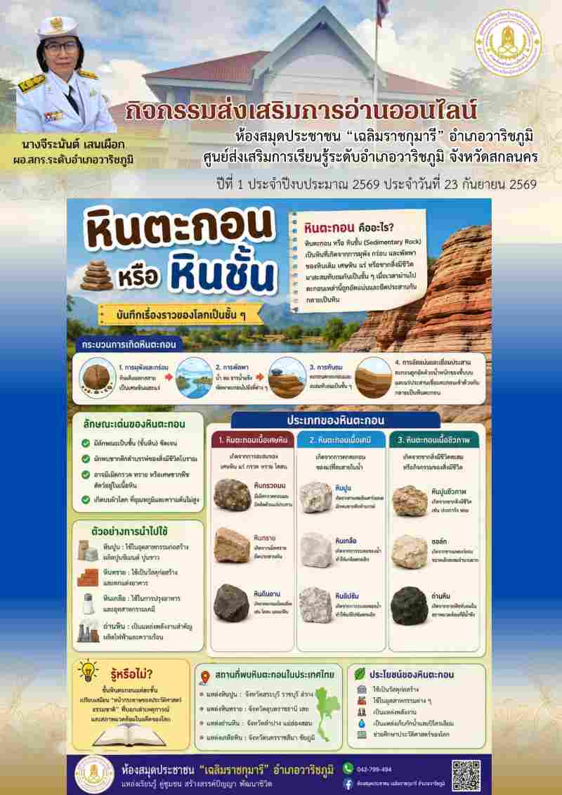 หินตะกอน หรือหินชั้น