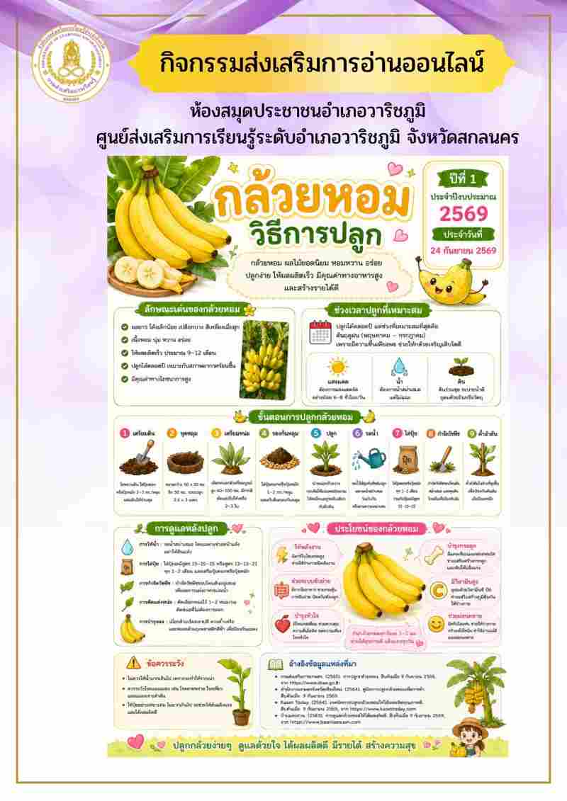 กล้วยหอมและวิธีการปลูก