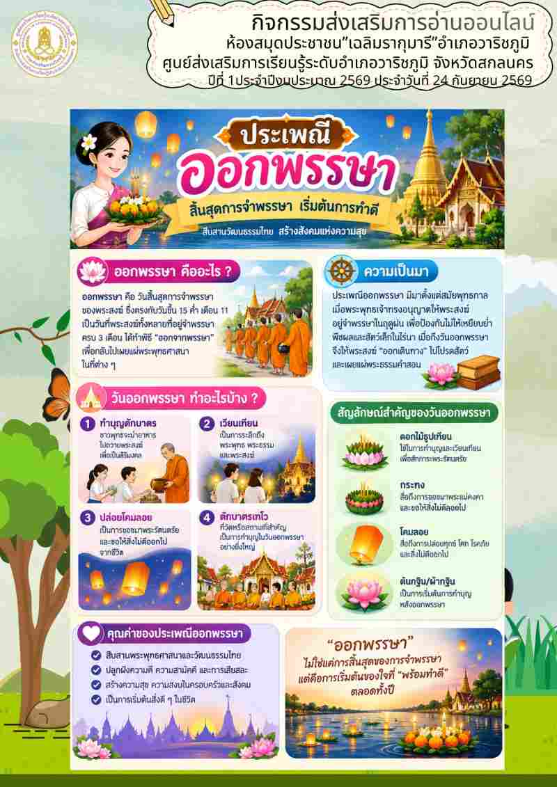 ประเพณีออกพรรษา