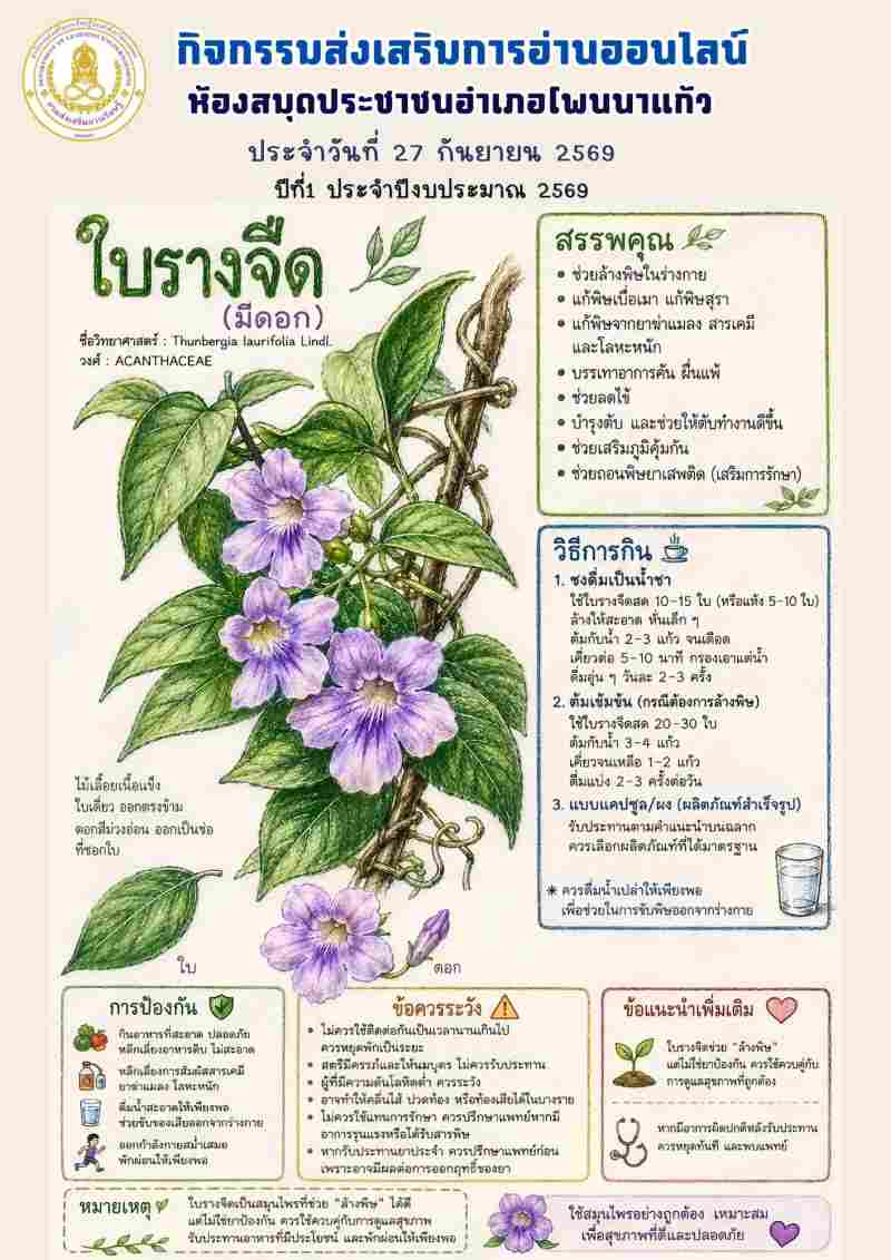 ใบรางจืด
