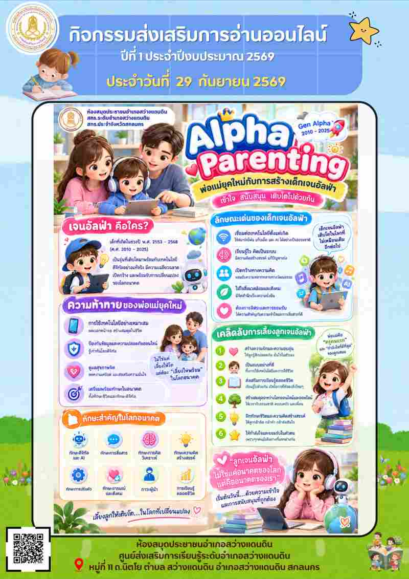 Alpha Parenting พ่อแม่ยุคใหม่กับการสร้างเด็กเจนอัลฟ่า