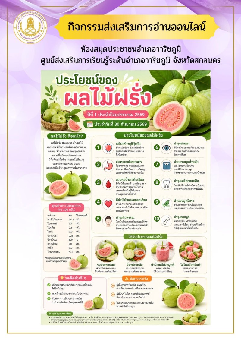 ประโยชน์ของผลไม้ฝรั่ง