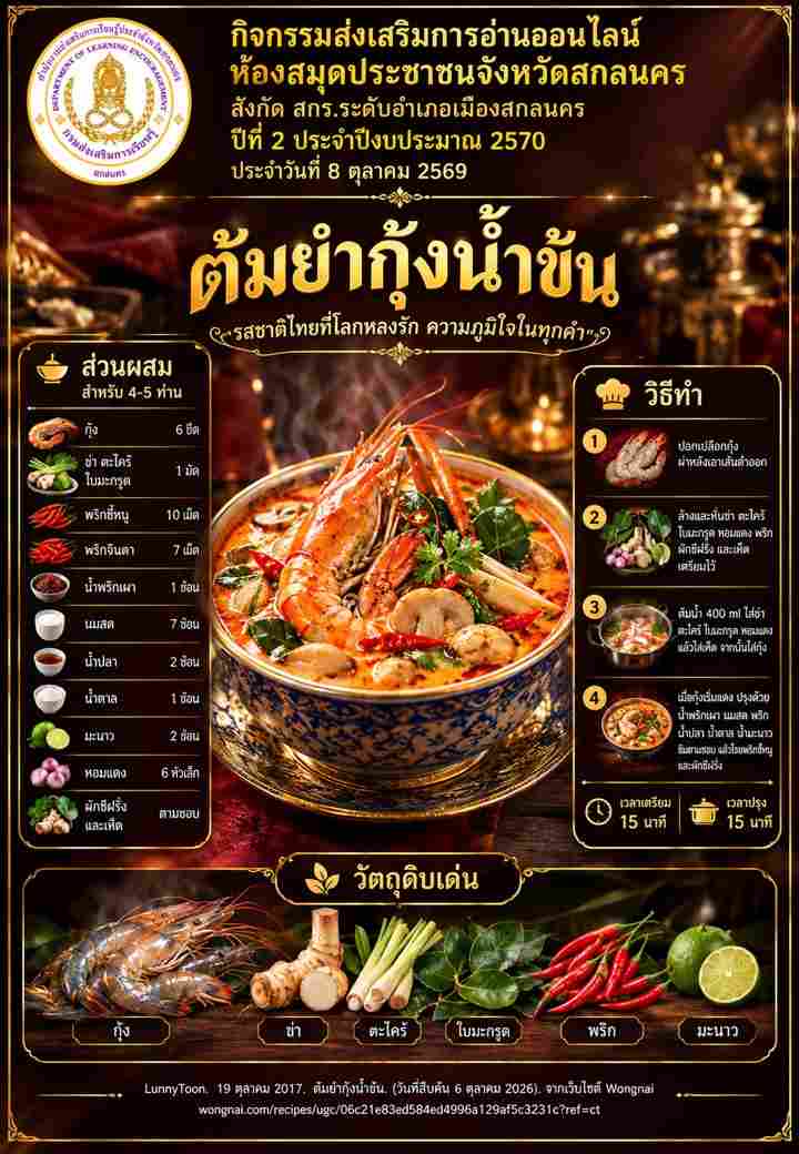 ต้มยำกุ้งน้ำข้น 
